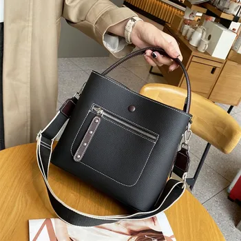 2023 Нова Модерна Чанта чанта От естествена кожа, Дамски Чанти-тоут, голяма Чанта Голям-месинджър От Телешка кожа, Чанта на рамото на модел