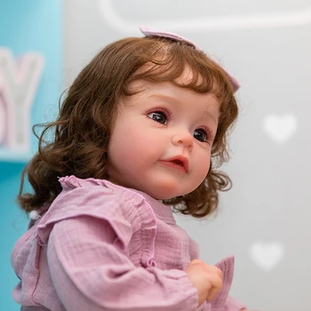 60 см Бебе Сю-Сю 3D Картина с по-Видими Венами Детски Играчки, Подарък за Рожден Ден и Коледа