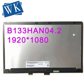 B133HAN04.2 13,3-инчов LCD ЕКРАН СЪС Сензорен Екран Дигитайзер В Събирането За Лаптоп ASUS ZenBook UX370UA UX370 LCD екран и 1920*1080 IPS