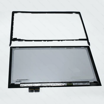 JIANGLUN FHD LCD дисплей + Дигитайзер + сензорен екран Панел на дисплея с Рамка за Lenovo Flex 2 Pro 15 80FL