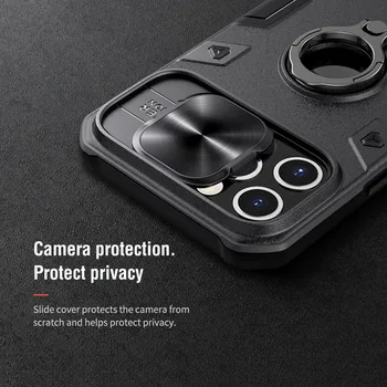 Nillkin За iPhone 12 Pro Max 11 Camshield Блиндирана Капакът е Подвижен Защитен Калъф За Фотоапарат Разтегателна подарък на Кутията на Телефона
