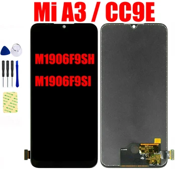 TFT за Xiaomi Mi A3 CC9E LCD Дисплей, Сензорен Екран на Таблета M1906F9SH M1906F9SI LCD Дисплей Дисплей Панел Pantalla Модул за Монтаж на Замяна