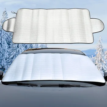 Автомобил за Сняг Лед Прозорец Защитник на Предното Стъкло на сенника на Предното и Задното Предното Стъкло Блок на Кутията Козирка Auto Външни аксесоари 150x70 см