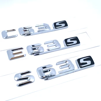 Автомобилна Цифров Панел на Корпуса ABS за Mercedes-Benz C 63S E63S S63S Задната Хвостовая Скоростна Модификация Словесни Издател Изместване на Опашката Етикети