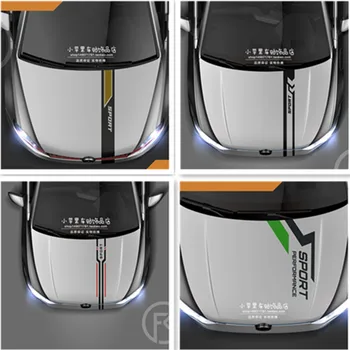 Автомобилни стикери за Volkswagen POLO, Golf 6 Golf Golf 7 8 Специални модерни стикери за промяна на предния капак на каросерията