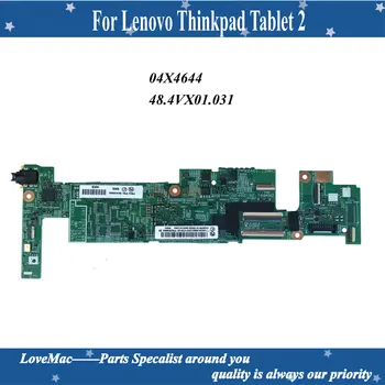 Високо качество на FRU: 04X4644 48.4VX01.031 За Lenovo Thinkpad Tablet 2 на дънната Платка 32 GB, 2 GB тестван