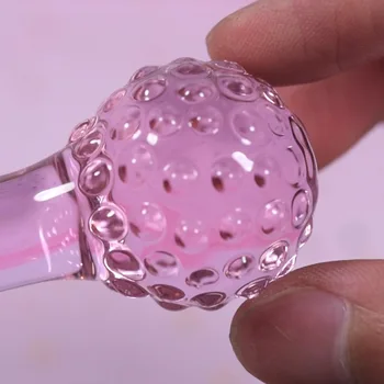 Висококачествен анален накрайник от кристално стъкло, лесбийка секс-играчка, многоточечная стимулация на точката G, многоточечная стимулация, един старт на анален стимулация на простатата, играчка