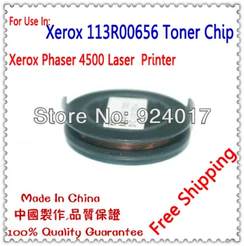 За Xerox Phaser 4500 Чип касета с тонер за вашия принтер, За Xerox 113R00657 113R657 113R00656 113R656 Чип за тонер, за презареждане, от 18 До