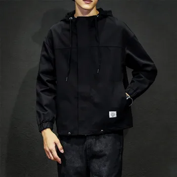 Мъжки яке корейската версия тренд на пролетта и есента на 2019, нова свободна яке, млада красива мъжки дрехи, големи размери на M-5XL