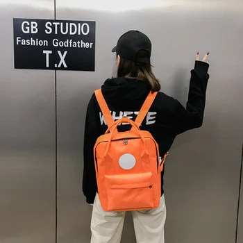Непромокаемая холщовая чанта училищна чанта и раница