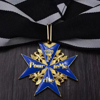 Нова Германия на Втората Световна война Немската армия Малта Прусия Само Синя Медал на Маркс Колие