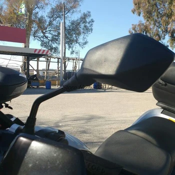 Огледала за обратно виждане Мотоциклет монтажен комплект с непромокаеми за Benelli Trk 502X Аксесоари Jawa Bmw R1200Rt Yzf R25